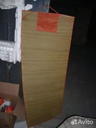 Коврик пляжный, постилка плетёная, новая