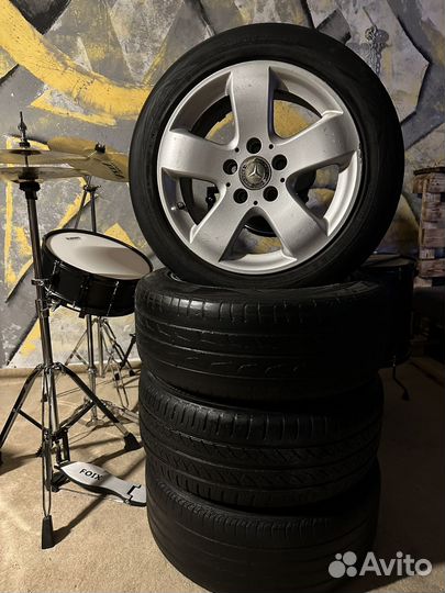 Литые диски на Mercedes R16