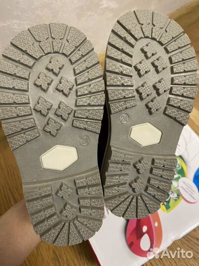 Ботинки зима для девочки 24