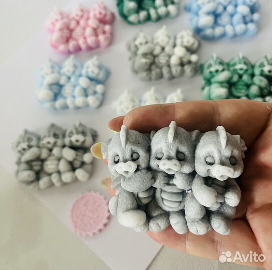 Мыло дракон новый год 2024