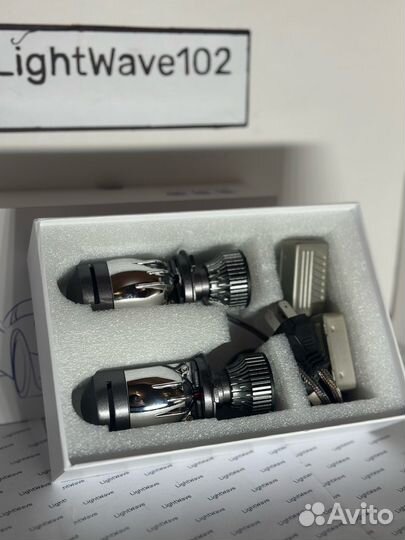 Bi-Led лампы с линзой H4 M01H