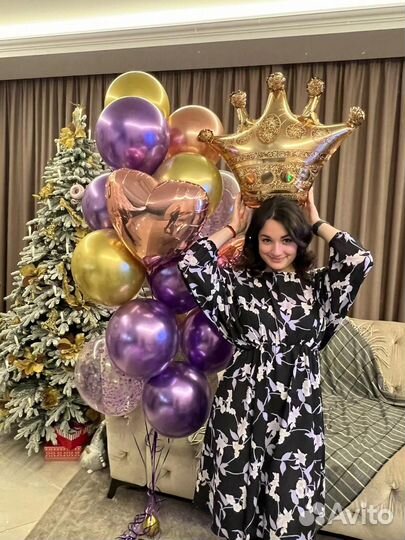 Воздушные шары для девушки