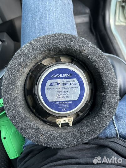 Колонки 16 см в авто