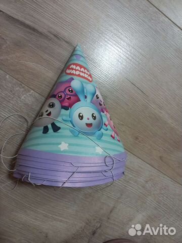 Гирлянда и колпачки Малышарики