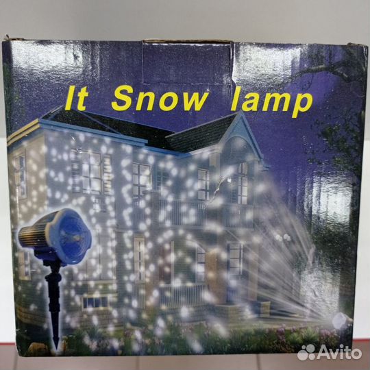 Лазерный проектор snow lamp 809