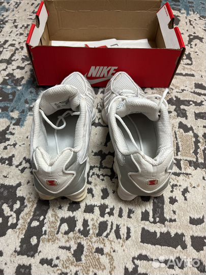 Кроссовки nike shox tl white