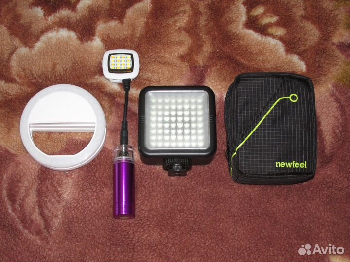 Новый LED свет на видеокамеру фотоаппарат телефон