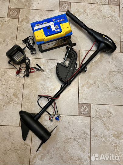 Комплект электромотор+аккумулятор +зарядка