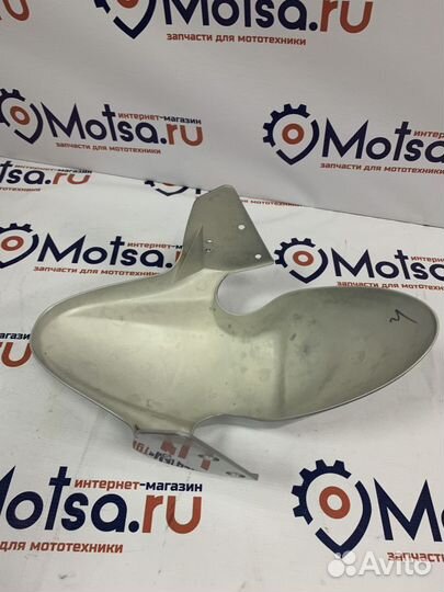 Крыло переднее серебристое Racer Lupus, Mantis, YB