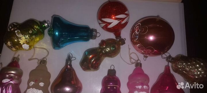 Елочные игрушки СССР