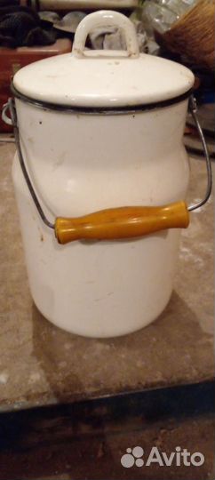 Бидон эмалированный СССР