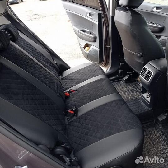 Автомобильные чехлы на Kia Sportage 4 (2016-2022)