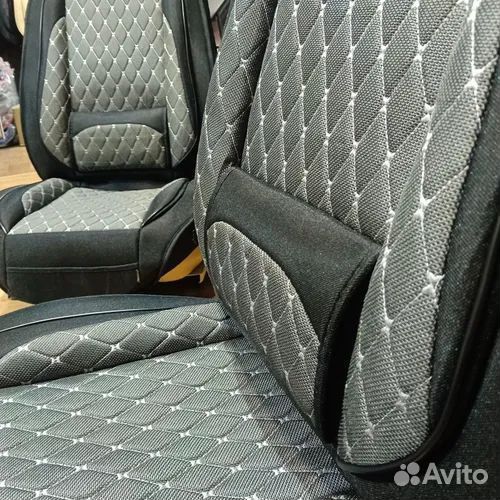 Комплект авто чехлы из Алькантары