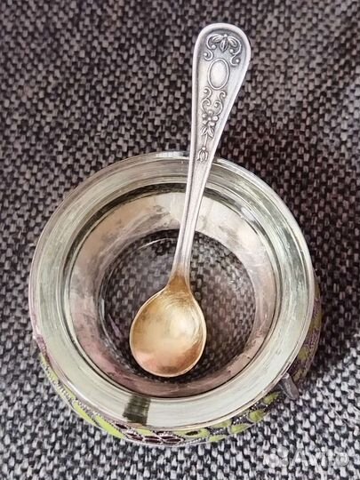 Солонка мельхиор СССР