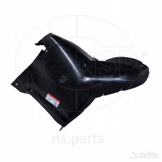 Подкрылок передний левый нижняя часть skoda Oct
