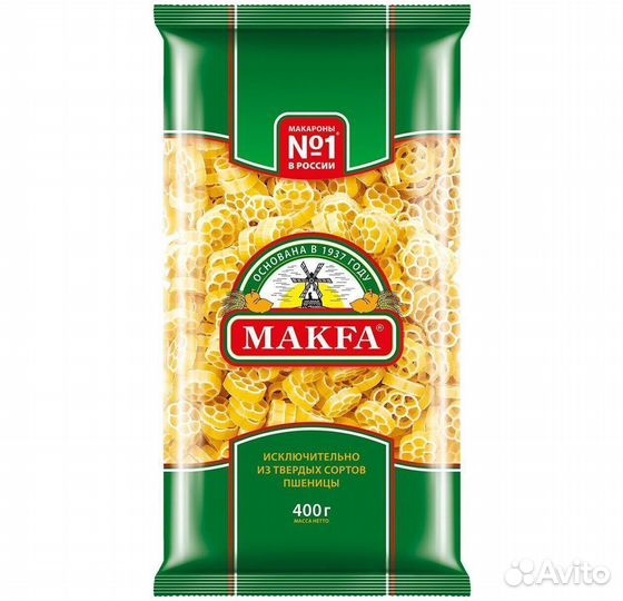 Макароны Makfa Цветочки 400г Макфа