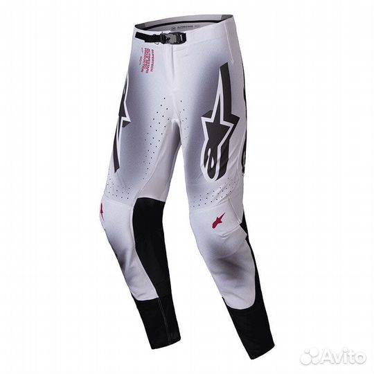 Alpinestars Supertech Maker 2025 мотоштаны Silver