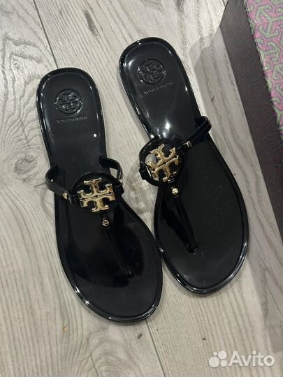 Tory burch шлепанцы