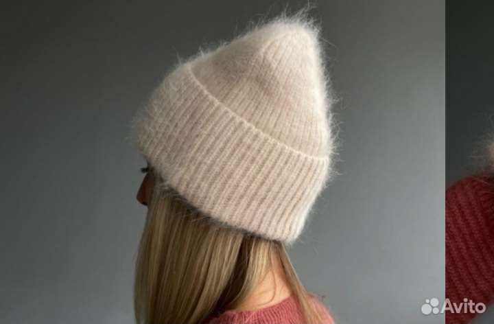Шапка женская зимняя из ангоры новая