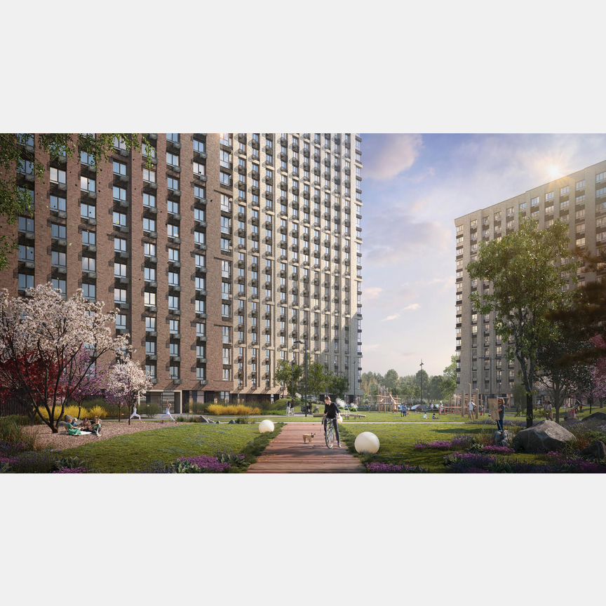 2-к. апартаменты, 55,7 м², 17/23 эт.