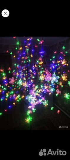 Электро Гирлянда, Елка новый год дерево 2.0 2.2м