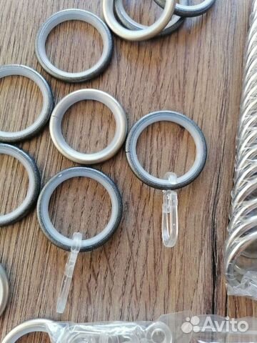 Кольца на карниз для штор