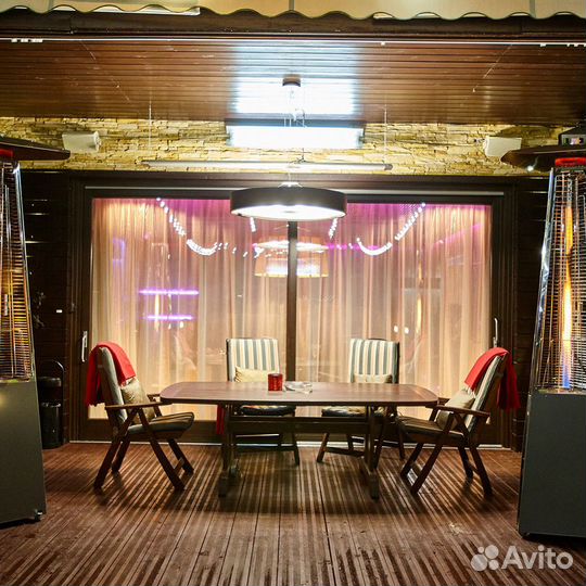 Камин инфракрасный Ballu Flame bogh-15 уличный газ