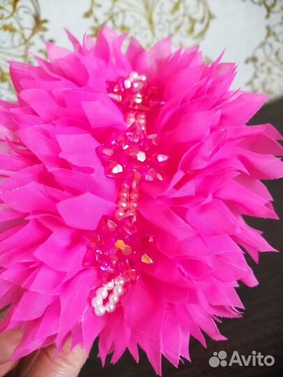 Яркие розовые ободки