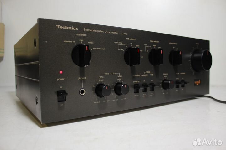 Technics SU-V6 Стерео Усилитель Japan 1980г