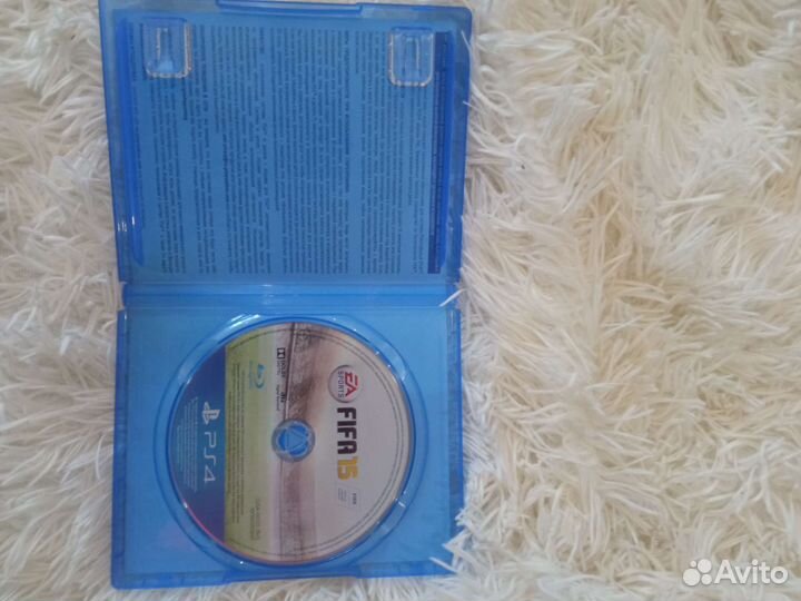 Диск для ps4 FIFA 15