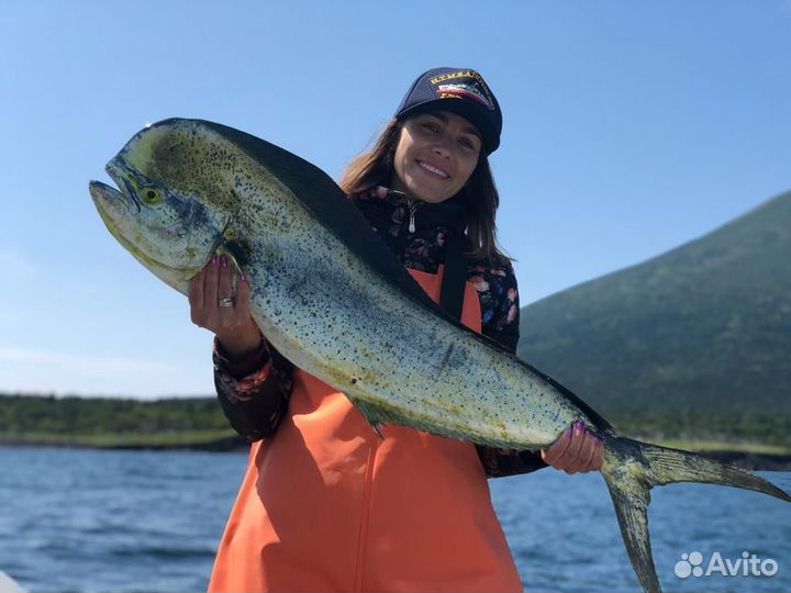 Морская трофейная рыбалка на Итурупе