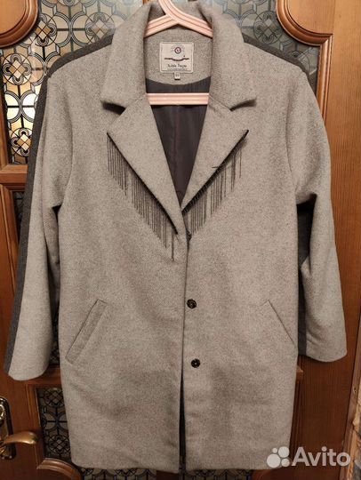 Пальто для девочки 140