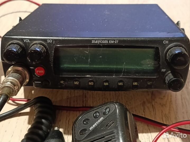Автомобильная рация с антенной бу