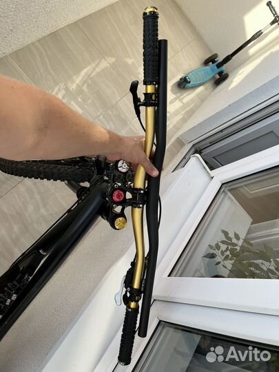 Руль карбон мтб велосипед