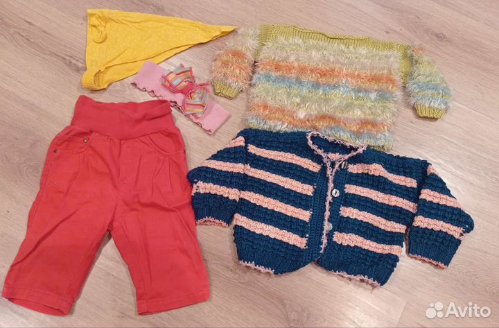 На девочку 6м и мальчика 74 р-р