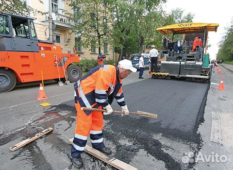 Асфальтобетонщик, асфальтировщик, дорожный рабочий