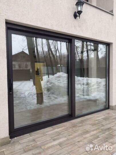 Алюминиевые окна / Ригельные системы