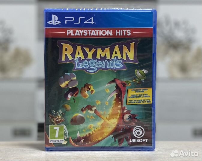 Rayman Legends (Новый Диск, Английская версия) PS4