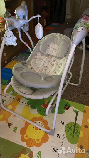 Электронные качели для новорожденных