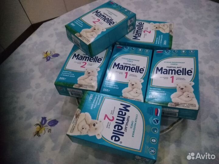 Сухая молочная смесь 'Mamelle 2'