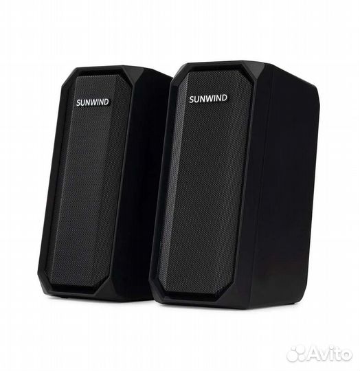 Компьютерные колонки SunWind, гарантия, новые