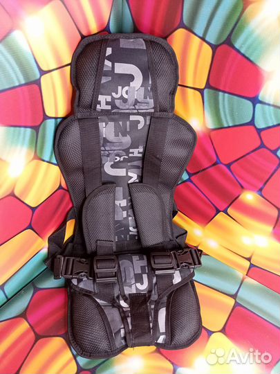 Детское бескаркасное автокресло от 3- 12 лет