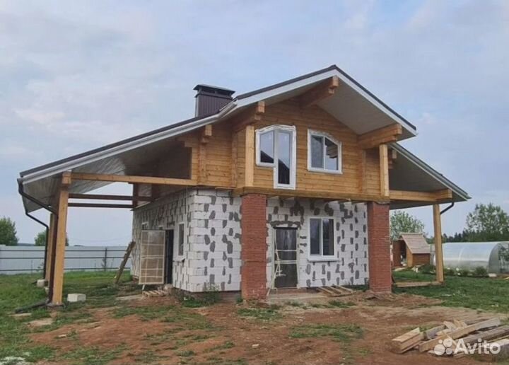 Дом из газоблока под ключ 138 мкв