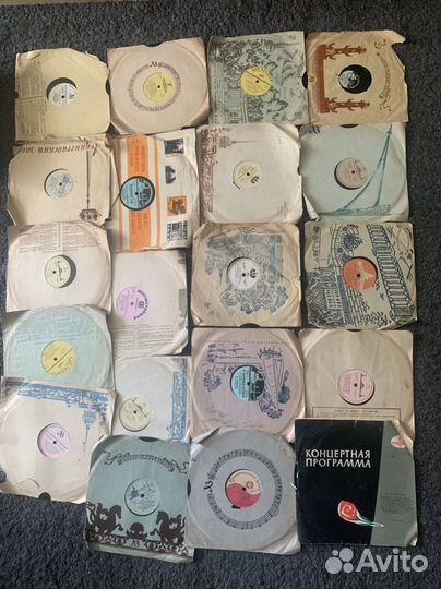 Виниловые пластинки СССР