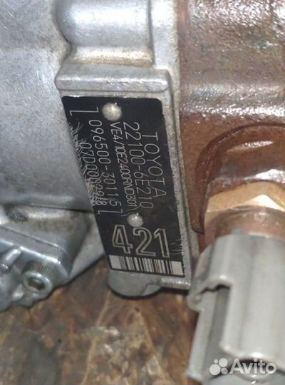 Тнвд Toyota Corolla 3CE