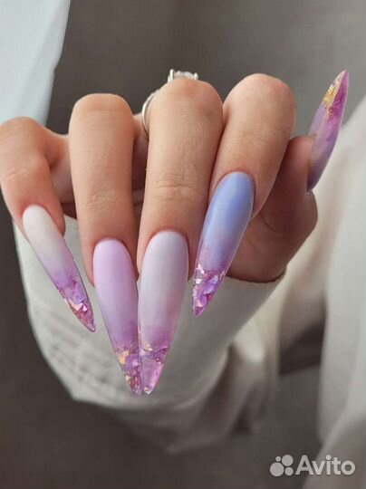 Маникюр педикюр гель-лак наращивание ногтей