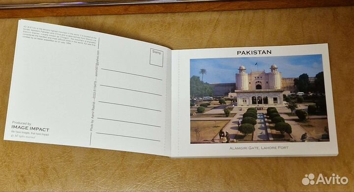 Открытки с достопримечательностями Пакистана