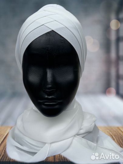 Готовый платок на никах