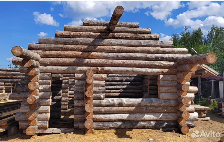 Готовый сруб бани из кело
