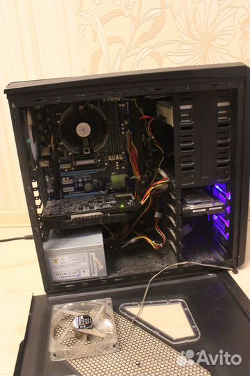 Пк AMD 6-ядер, 8gb ddr, Ati HD 7770, hdd, zalman z